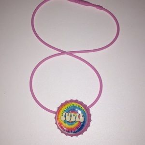 Bottle cap Necklace! Brand New!